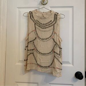 Pookie & Sebastian Beaded Open Back Top